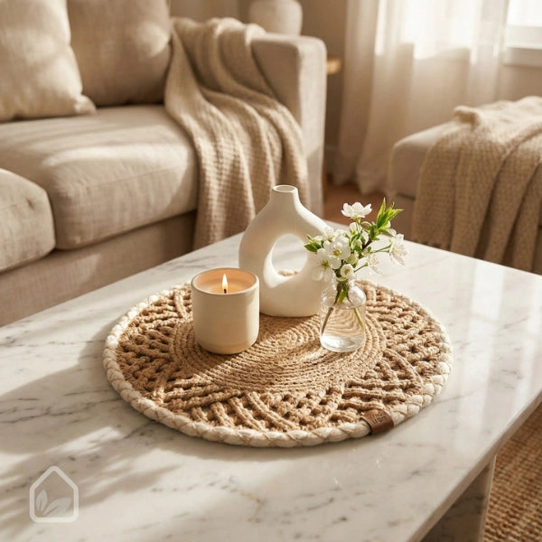 Positano Örgü Supla | Yuvarlak Amerikan Servis 36 cm